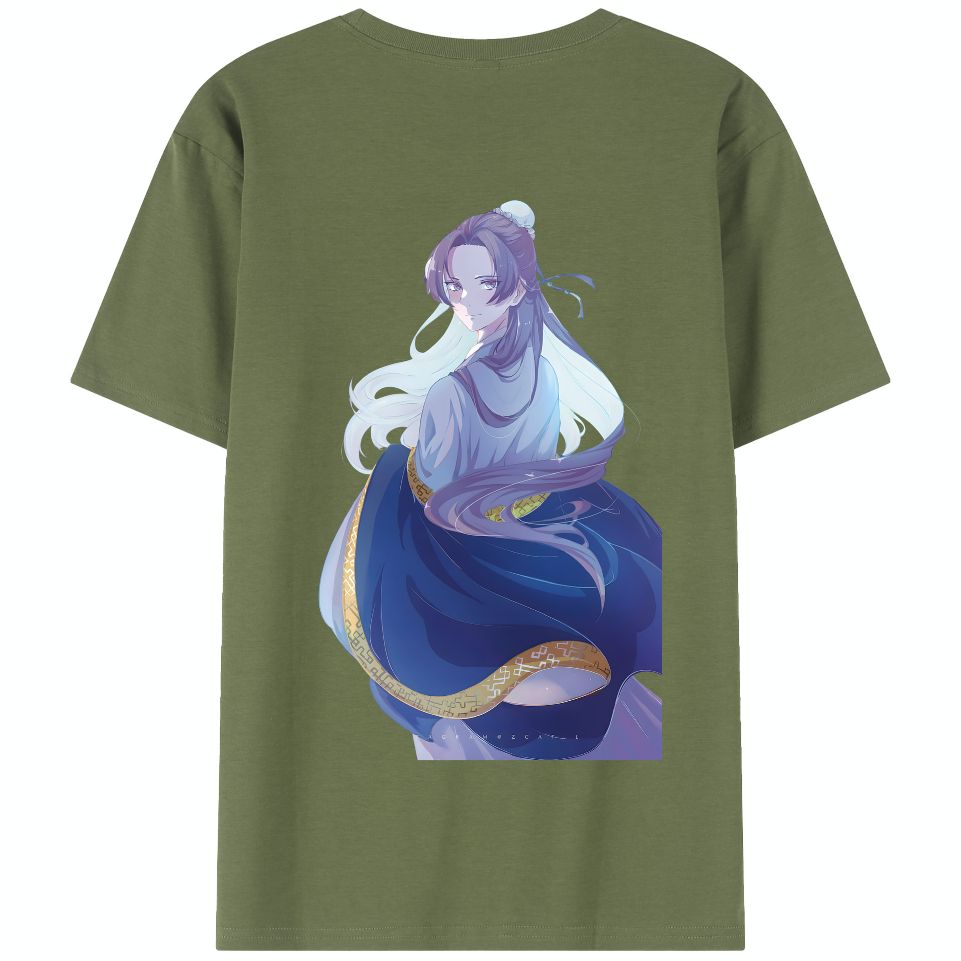 （画像用） 薬屋のひとりごと The Apothecary Diaries 綿100％半袖Tシャツ（背面プリント）